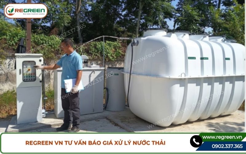 Regreen VN tư vấn báo giá xử lý nước thải