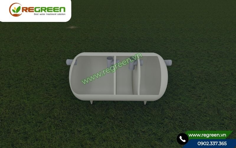 Mẫu bể phốt nhựa 1000l chất lượng cao.