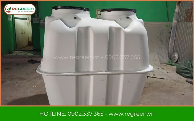 Bể phốt nhựa 500l chất liệu composite FRP siêu bền