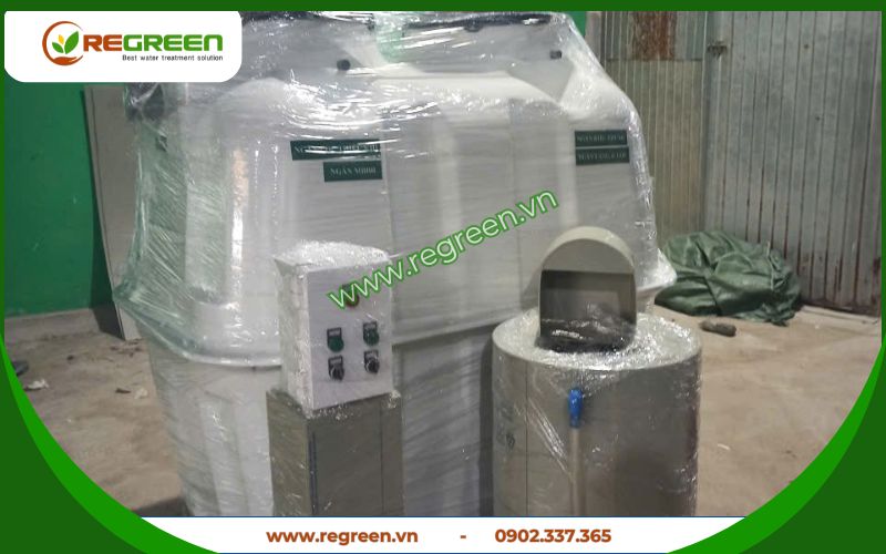 Regreen Việt Nam chuyên sản xuất bể tự hoại composite 1m3 giá tốt nhất