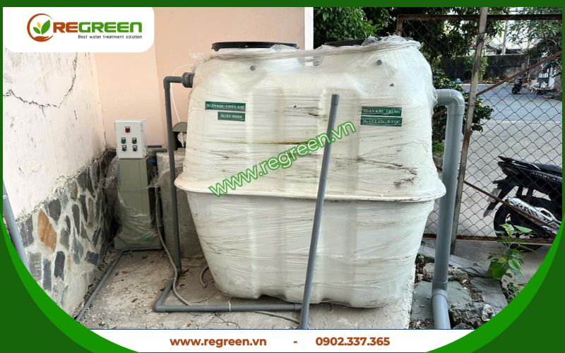 Bể tự hoại composite 1m3 chất lượng tốt, độ bền cao