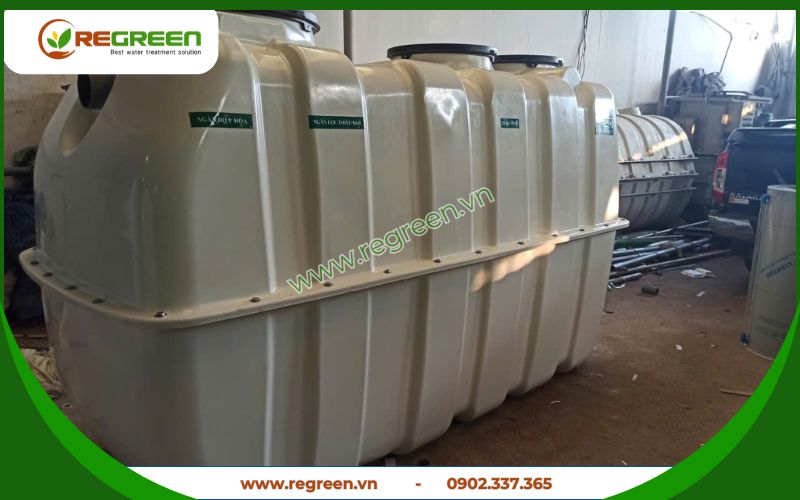 Bể tự hoại composite 3m3 giá tốt nhất thị trường