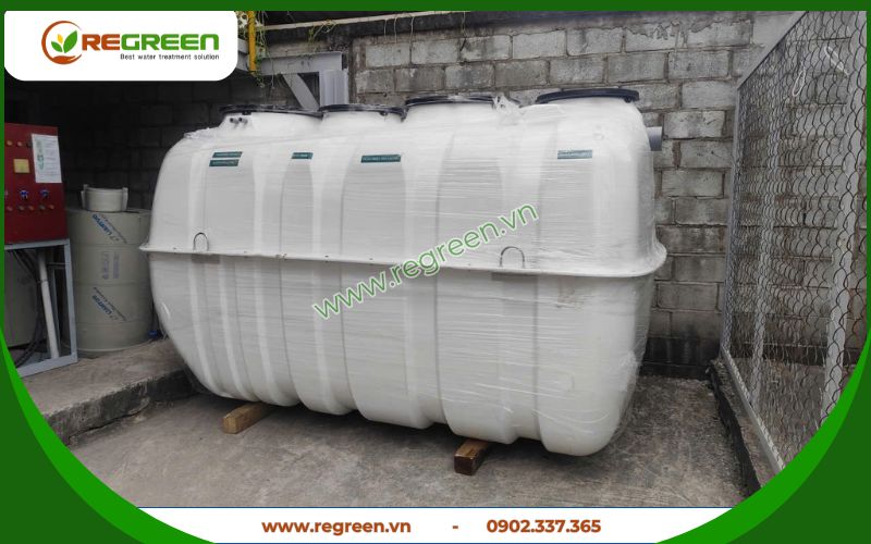 Bể tự hoại composite 4m3 giá tốt chính hãng