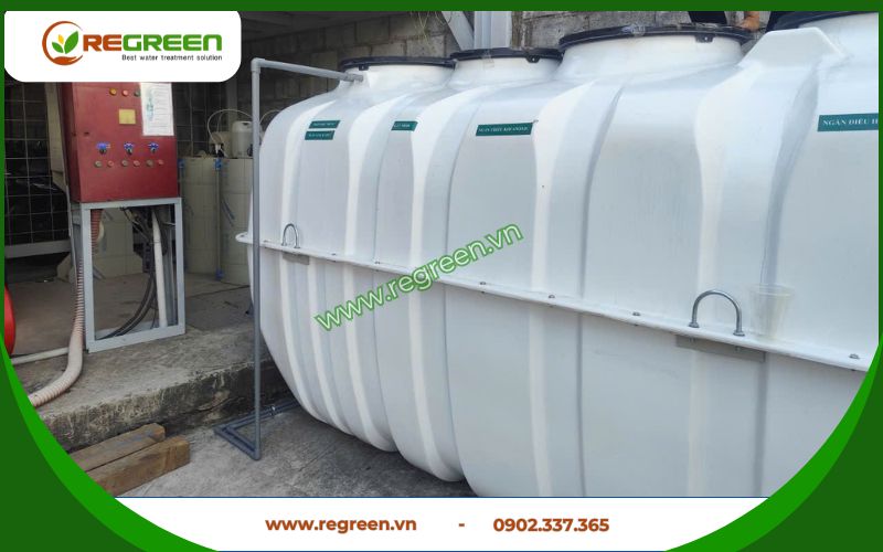Regreen Việt Nam - chuyên gia về bể tự hoại composite 4m3.