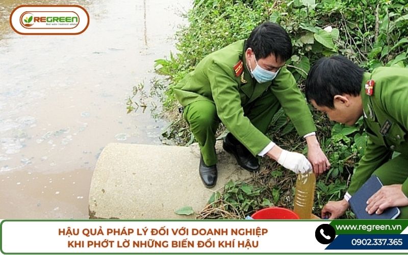 Hậu quả pháp lý khi phớt lờ biến đổi khí hậu toàn cầu