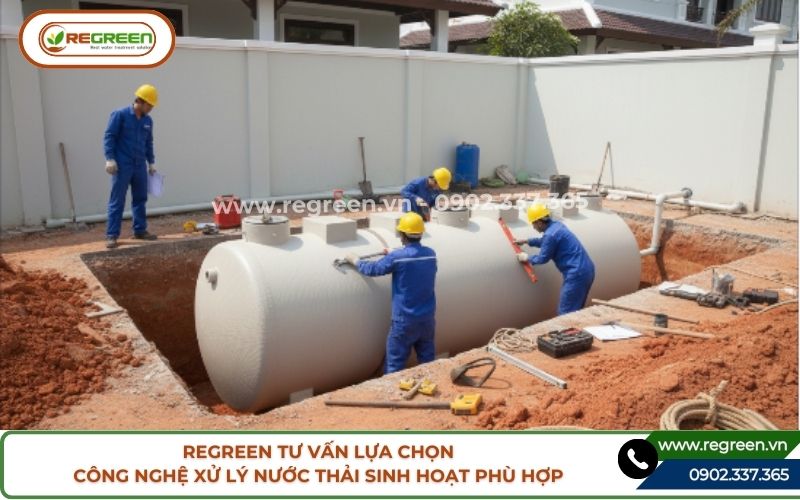 Tư vấn lựa chọn công nghệ xử lý nước thải sinh hoạt