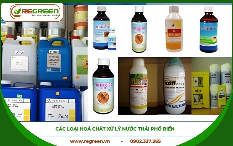 Các loại hóa chất xử lý nước thải phổ biến
