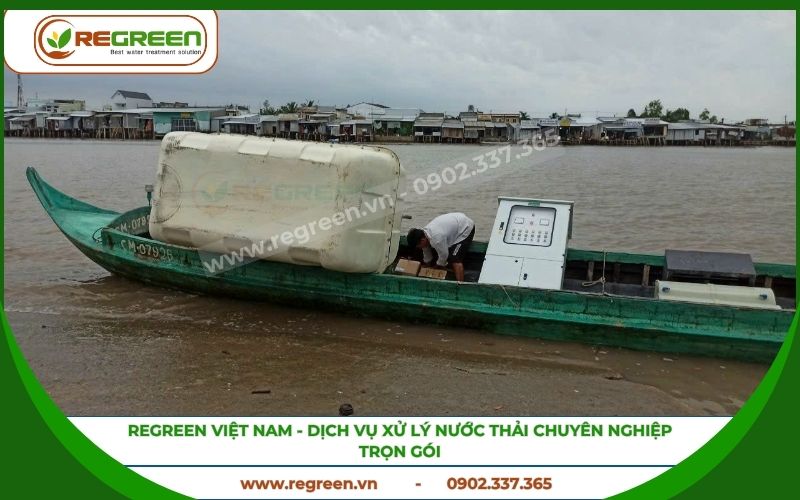Regreen Việt Nam - chuyên gia xử lý nước thải chuyên nghiệp.