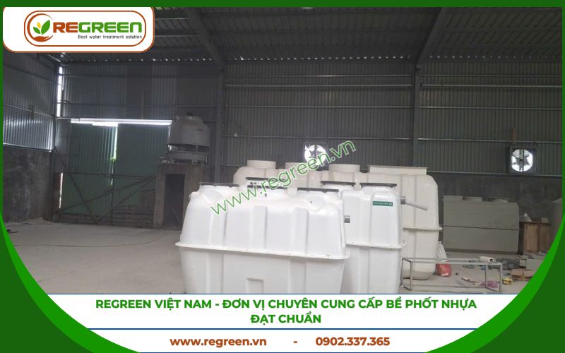 Bể phốt nhựa chống thấm tuyệt đối 100%