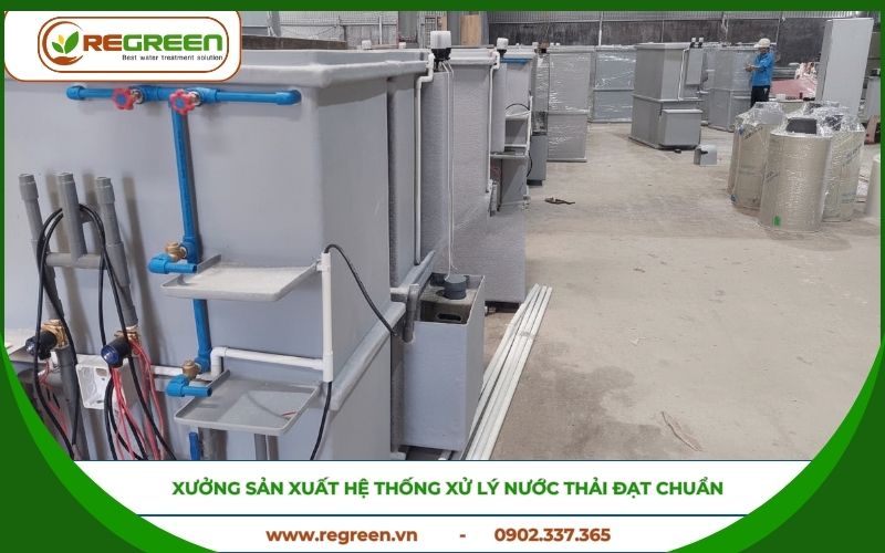 Regreen cung cấp hệ thống xử lý nước thải nha khoa uy tín