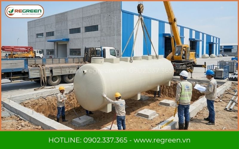 Xử lý nước thải KCN Mỹ Phước cho khu nhà ăn công nhân