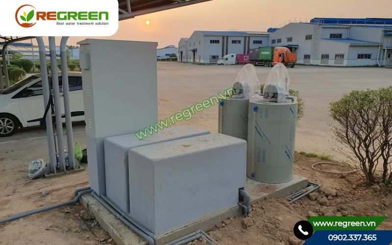 dự án thực tế của công ty xử lý nước thải Bình Dương - Regreen Việt Nam