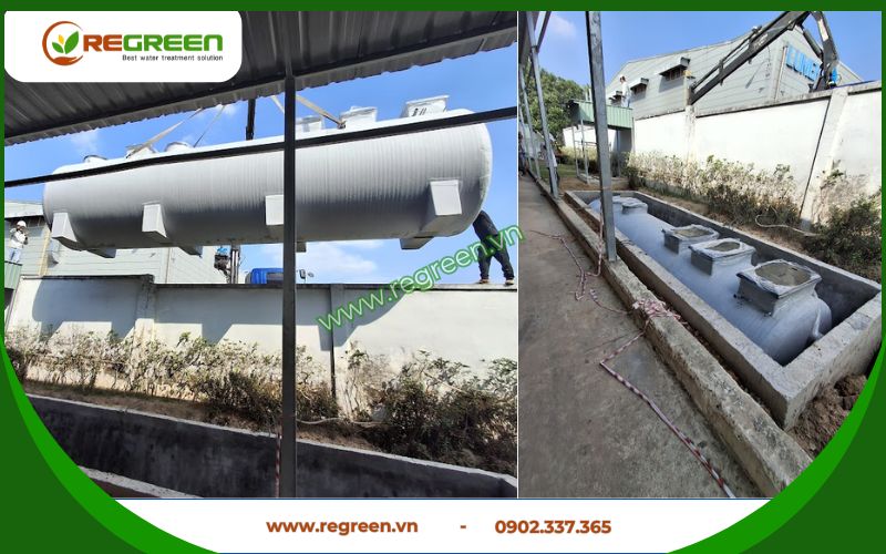 Dự án xử lý nước thải tiêu biểu của Regreen.