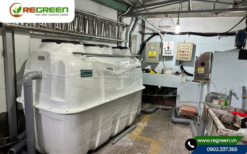 Dự án vận hành hệ thống bởi công ty xử lý nước thải công nghiệp Regreen