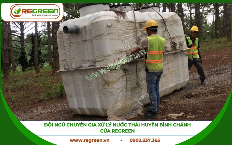 Dịch vụ xử lý nước thải Huyện Bình Chánh trọn gói.