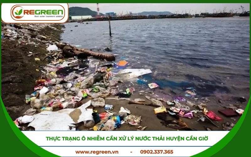 Thực trạng ô nhiễm cần xử lý nước thải Huyện Cần Giờ