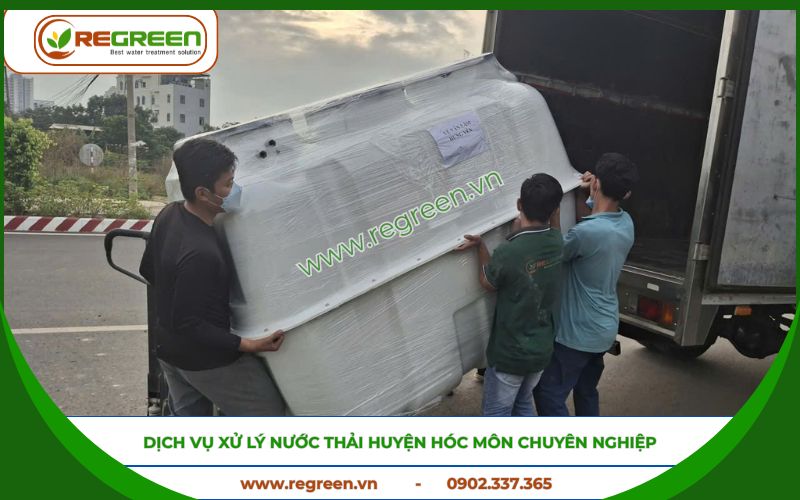 Regreen Việt Nam - Giải pháp xử lý nước thải Huyện Hóc Môn toàn diện.