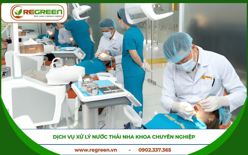 Tầm quan trọng của việc xử lý nước thải nha khoa.