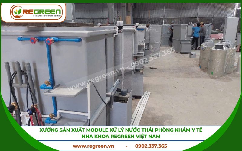 Công ty xử lý nước thải nha khoa Regreen.