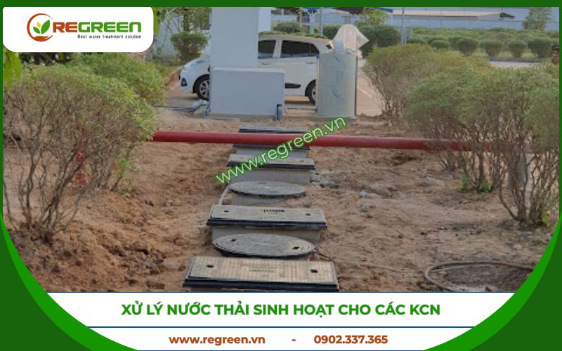 Công trình xử lý nước thải Quận 11 cho khu công nghiệp.