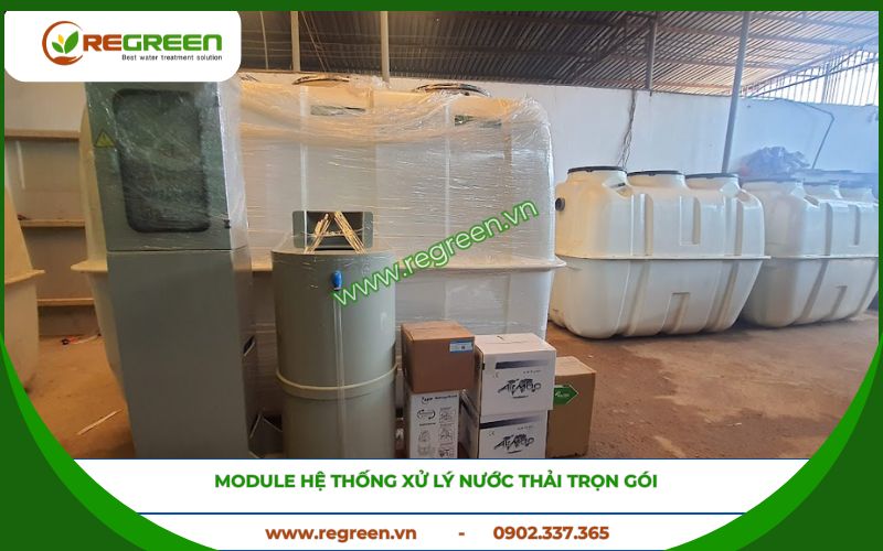 Hệ thống xử lý nước thải Quận 12 tự động.