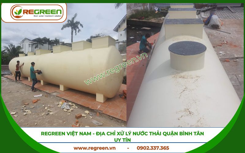 Công ty xử lý nước thải Quận Bình Tân uy tín - Regreen.