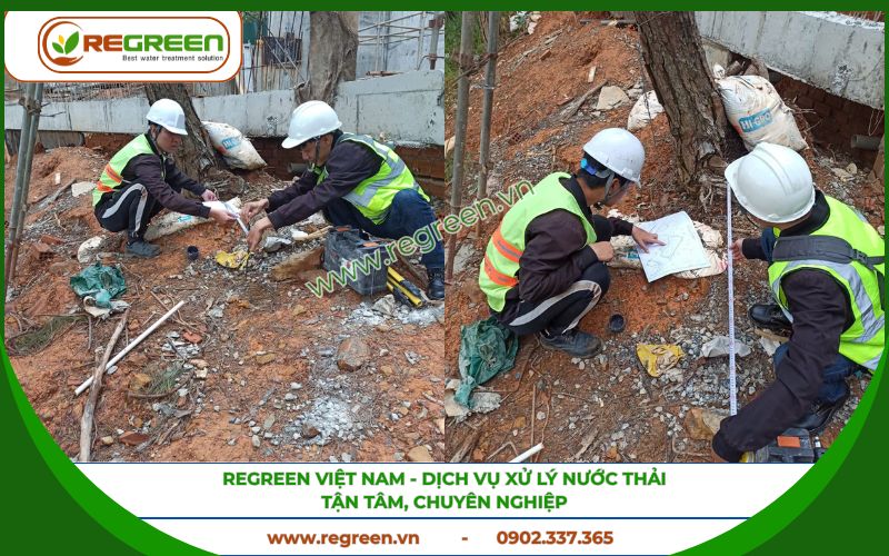 Đội ngũ kỹ sư Regreen chuyên xử lý nước thải Quận Bình Tân.