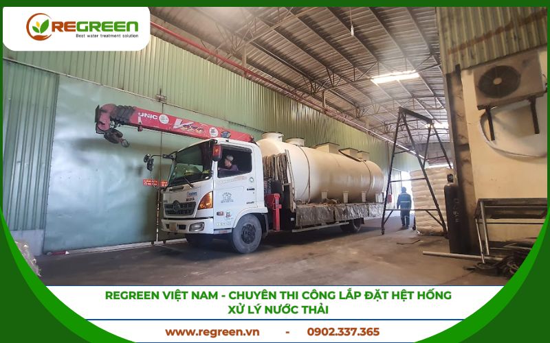 Xe chuyên dụng xử lý nước thải Quận Phú Nhuận của Regreen.