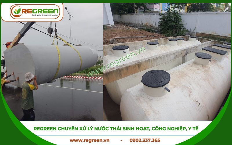 Regreen Việt Nam thi công lắp đặt thiết bị xử lý nước thải cho khu công nghiệp