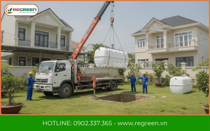  Module hợp khối xử lý nước thải sinh hoạt gia đình