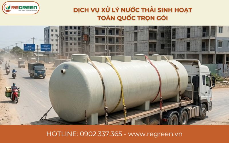 Công ty xử lý nước thải sinh hoạt hoạt trọn gói toàn quốc