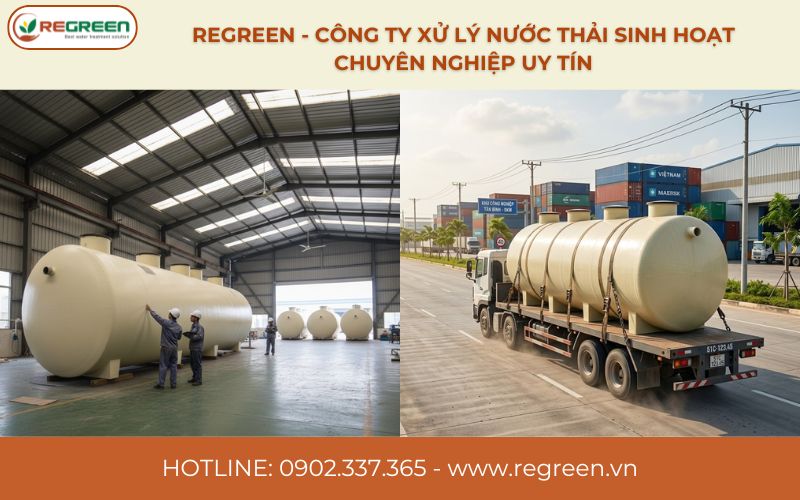 Regreen - công ty xử lý nước thải sinh hoạt chuyên nghiệp uy tín
