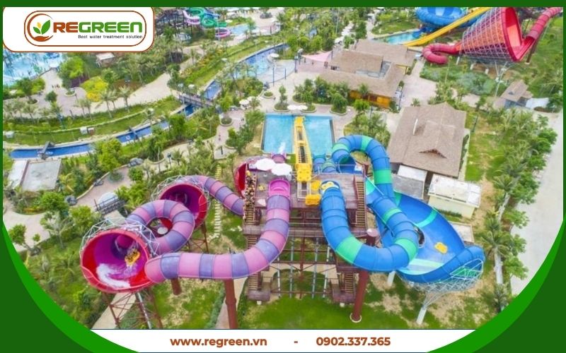 Thách thức trong việc xử lý nước thải tại chỗ khu du lịch.