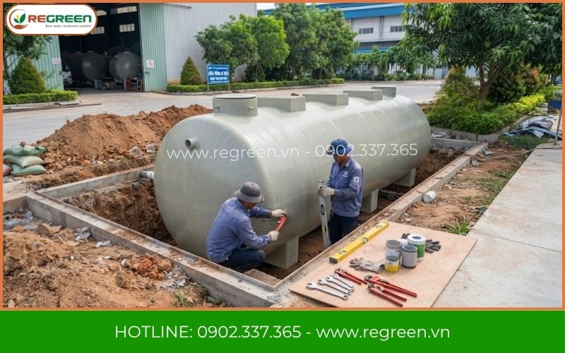 Lắp đặt hệ thống xử lý nước thải Tây Ninh.