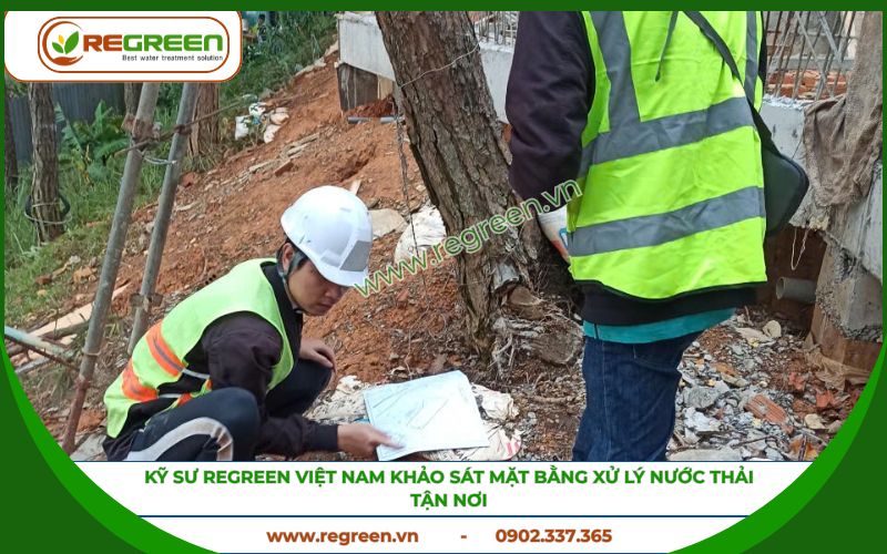 Khảo sát hiện trạng xử lý nước thải Thủ Đức.