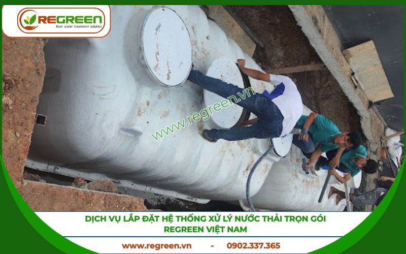 Xử lý nước thải Thủ Đức cho khu công nghiệp.