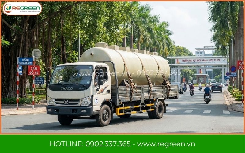 Thi công an toàn cùng công ty xử lý nước thải trường học