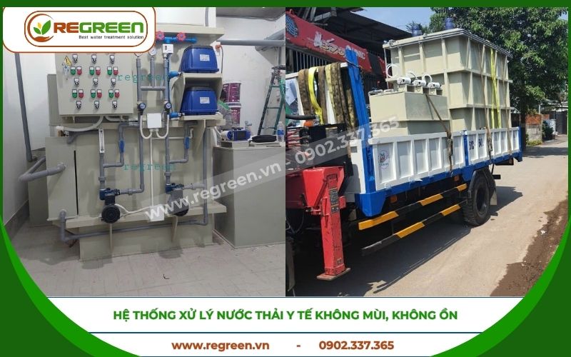 Công ty xử lý nước thải y tế Regreen Việt Nam.