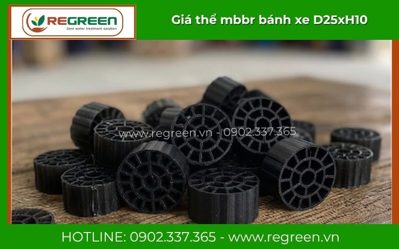 Giá thể MBBR xử lý nước thải sinh hoạt