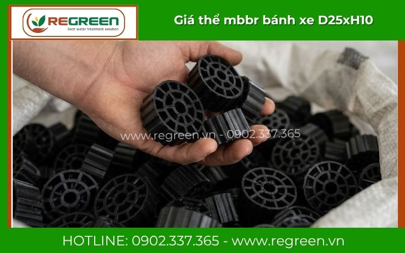 Mua giá thể MBBR D25xH10 chính hãng giá tốt