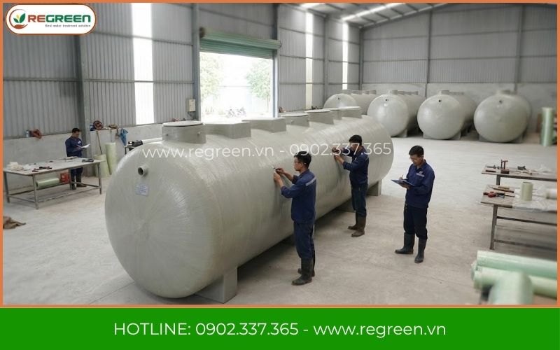 Bể xử lý nước thải sinh hoạt Jokaso đúc sẵn ReGreen