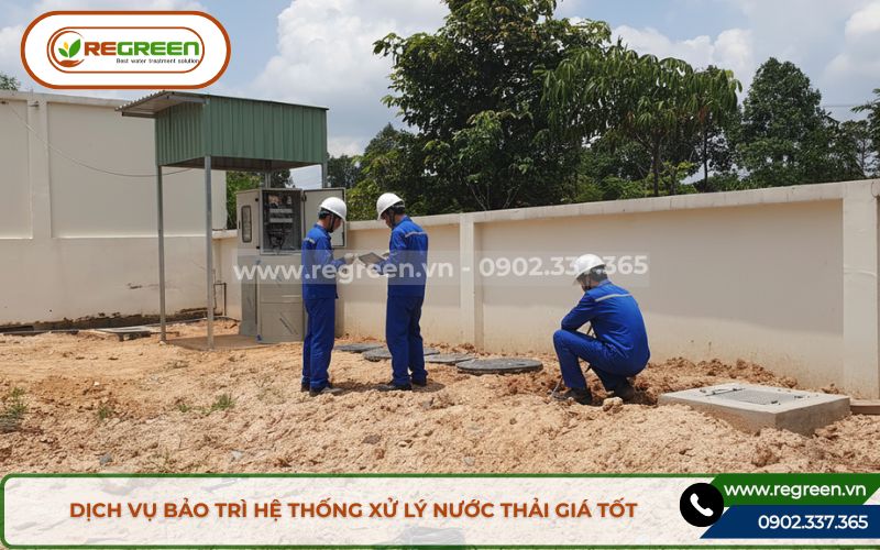 Bảo trì hệ thống xử lý nước thải trọn gói giá rẻ