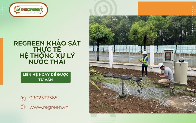 Dịch vụ bảo trì hệ thống xử lý nước thải uy tín Regreen