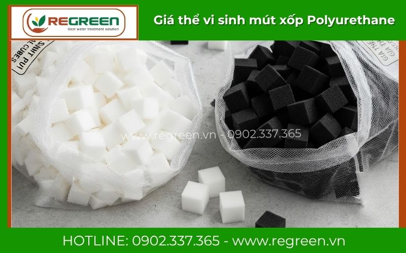 Giá thể vi sinh mút xốp Polyurethane chất lượng cao
