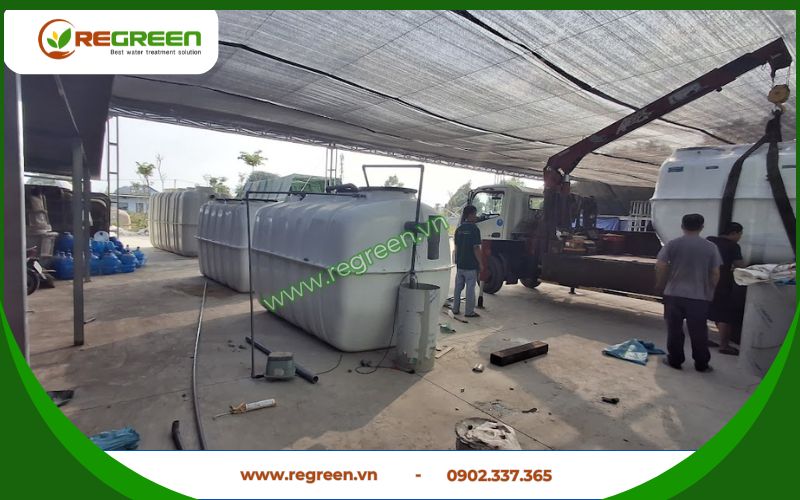 Công ty xử lý nước thải Long An uy tín Regreen Việt Nam.