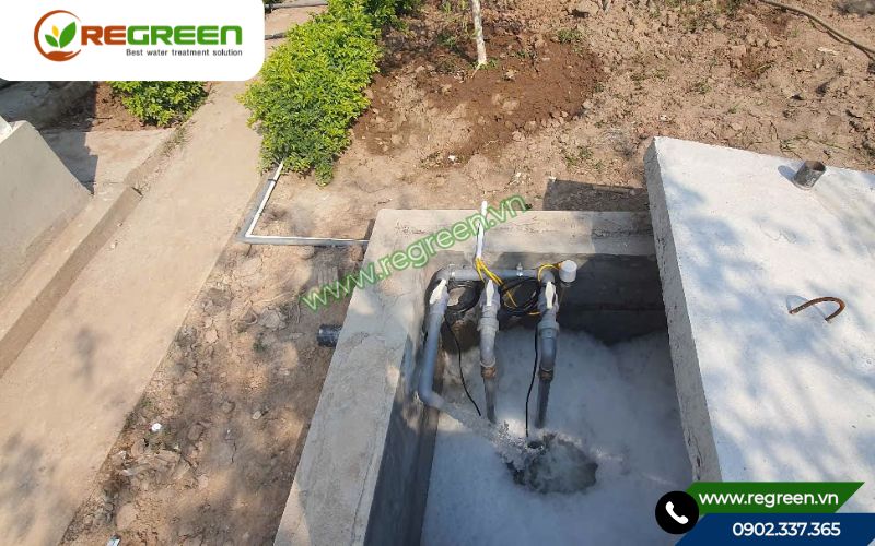 Kết quả phân tích chất lượng nước của hệ xử lý nước thải sinh hoạt 5m3.