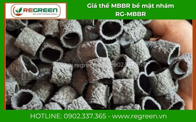 Giá thể MBBR bề mặt nhám RG-MBBR sẵn kho