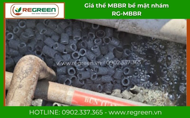 Giá thể MBBR bề mặt nhám RG-MBBR chất lượng tốt