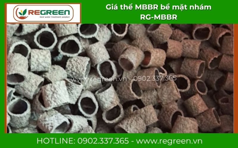 Giá thể MBBR bề mặt nhám RG-MBBR giá tốt