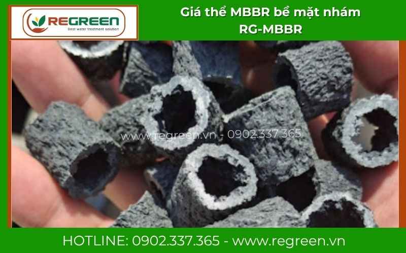 Giá thể MBBR bề mặt nhám RG-MBBR chính hãng
